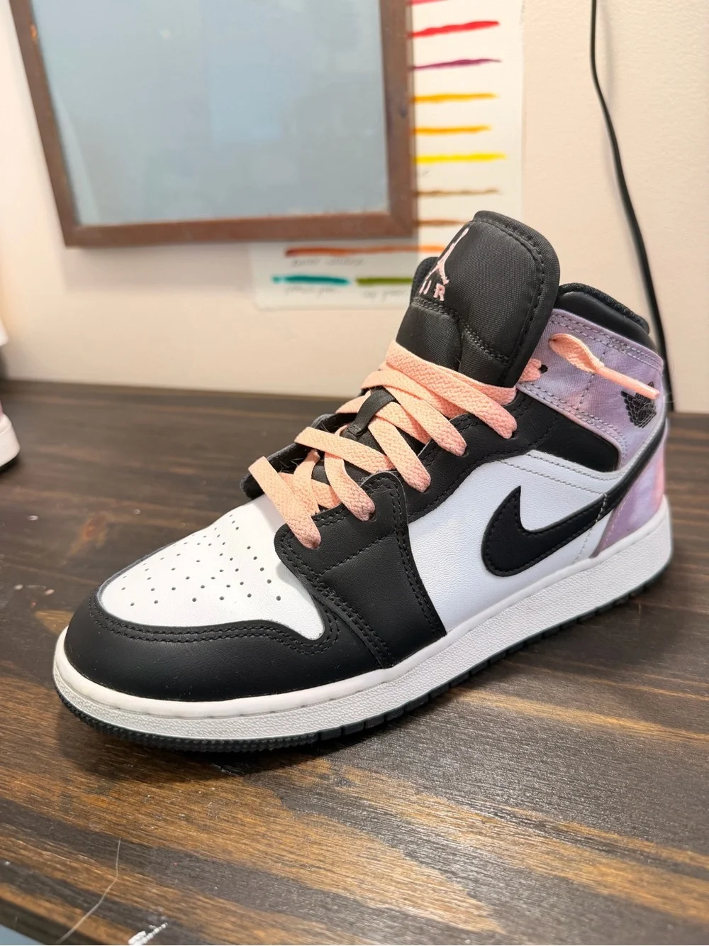 AJ1 Air Jordan 1 Mid Zen Master Size 8 Women 6.5Y